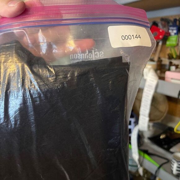 The Row Black Stretch-Crêpe V-Neck Cap Sleeve Midi Dress Medium - Picture 7 of 7